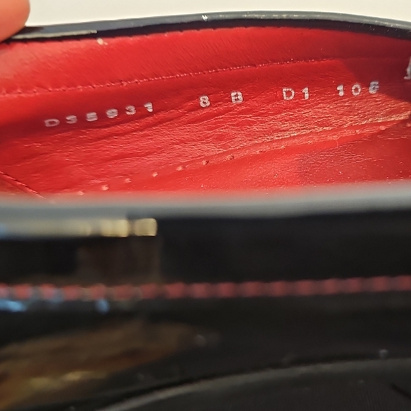 Cole Haan Black Patent Leather Penny Loafers Size 8B - Picture 10 of 10